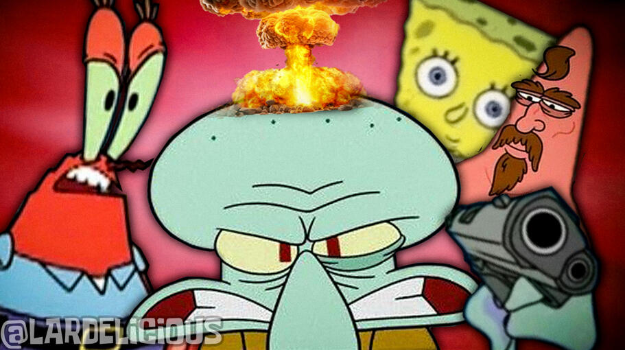 squidward poster